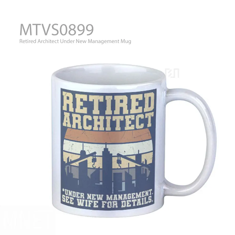 Retired Architect Under New Management Mug