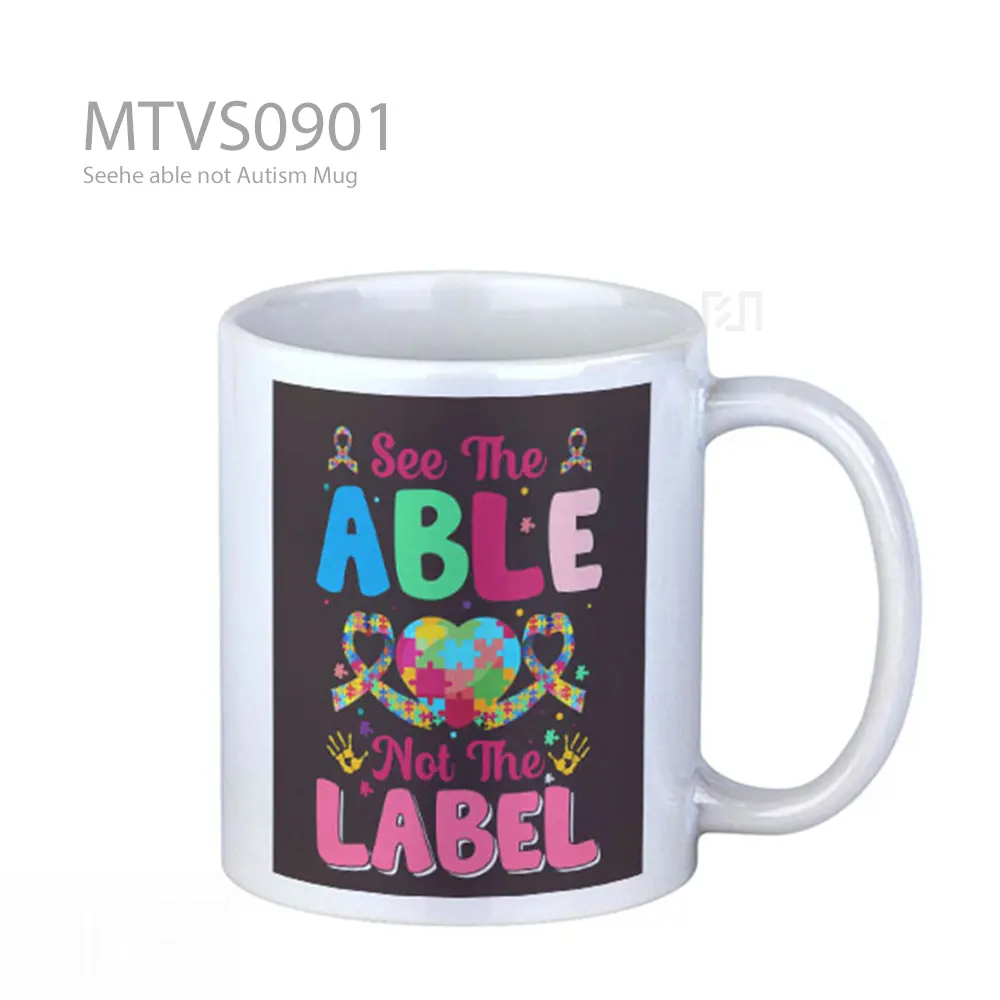 Seehe able not Autism Mug