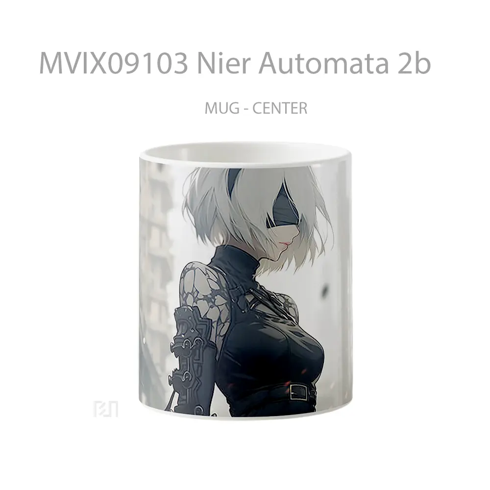 Mug Nier Automata 2B Hadiah Lucu dan Menarik
