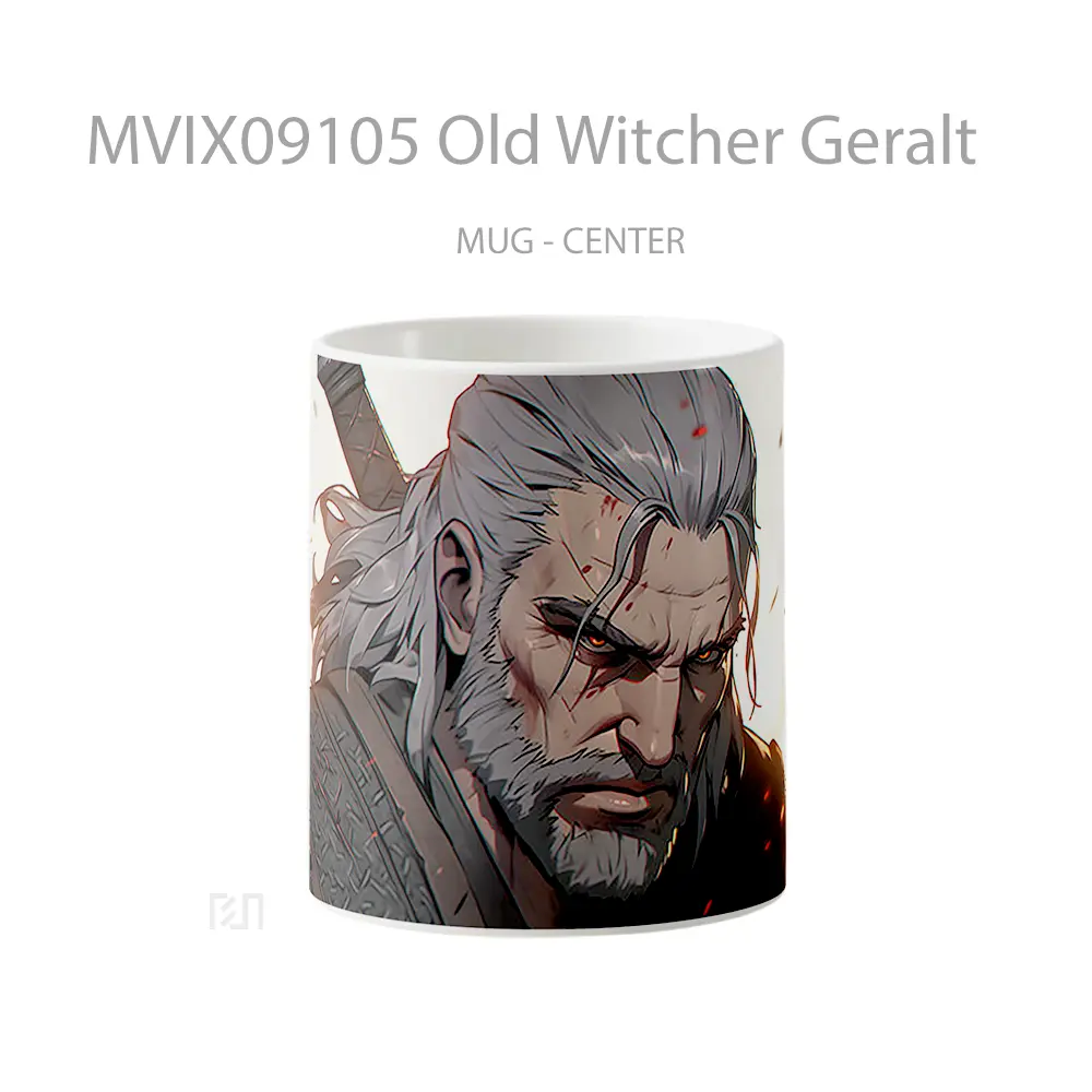 Mug Old Witcher Geralt Hadiah Lucu dan Menarik