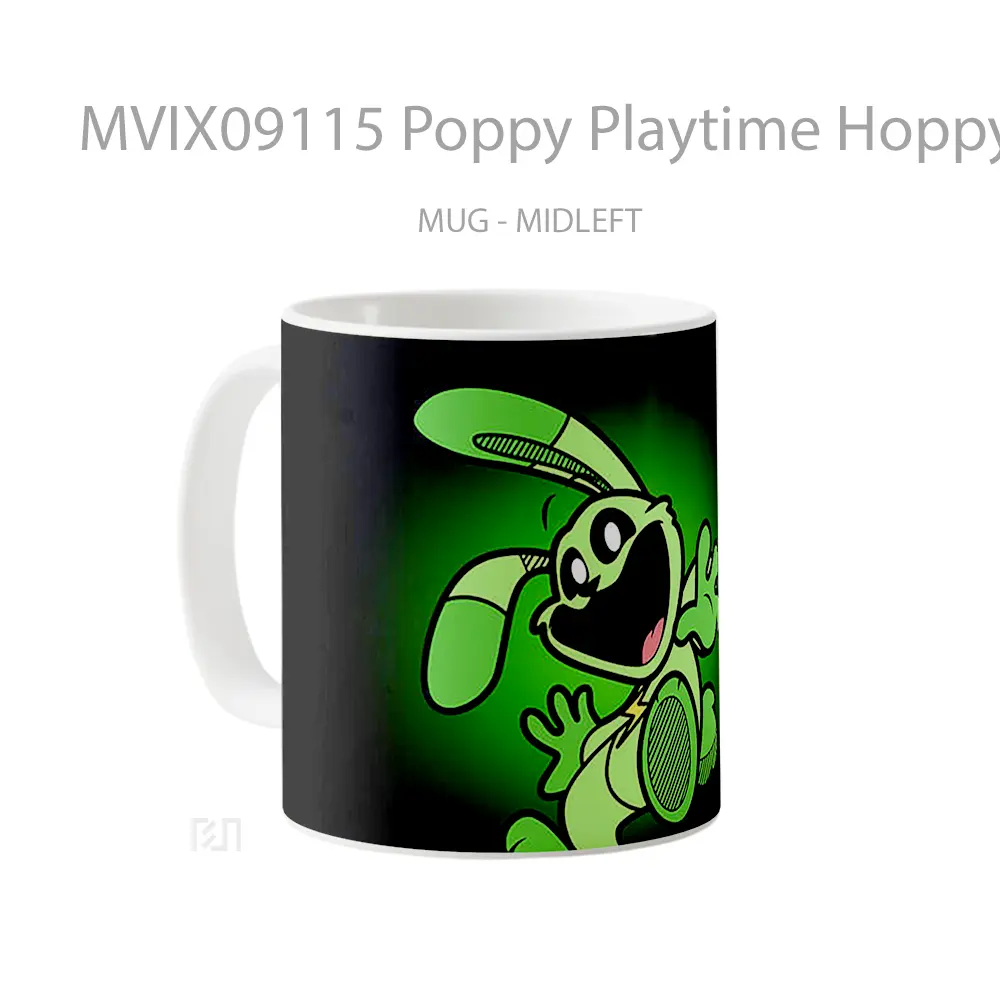 Mug Poppy Playtime Hoppy Hopscotch Smiling Critters Gelas Keramik Desain Unik - All-side / Desain