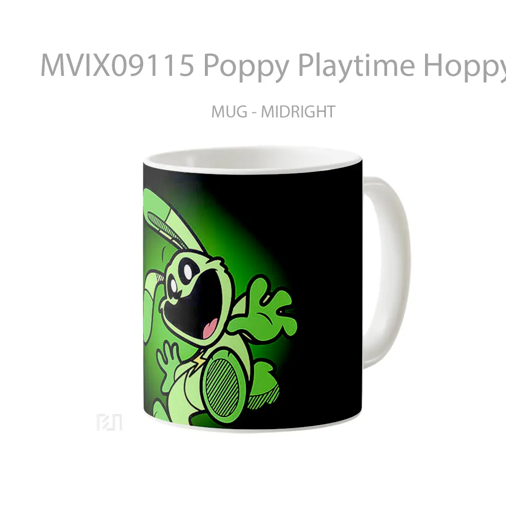 Mug Poppy Playtime Hoppy Hopscotch Smiling Critters Gelas Keramik Desain Unik - All-side / Desain