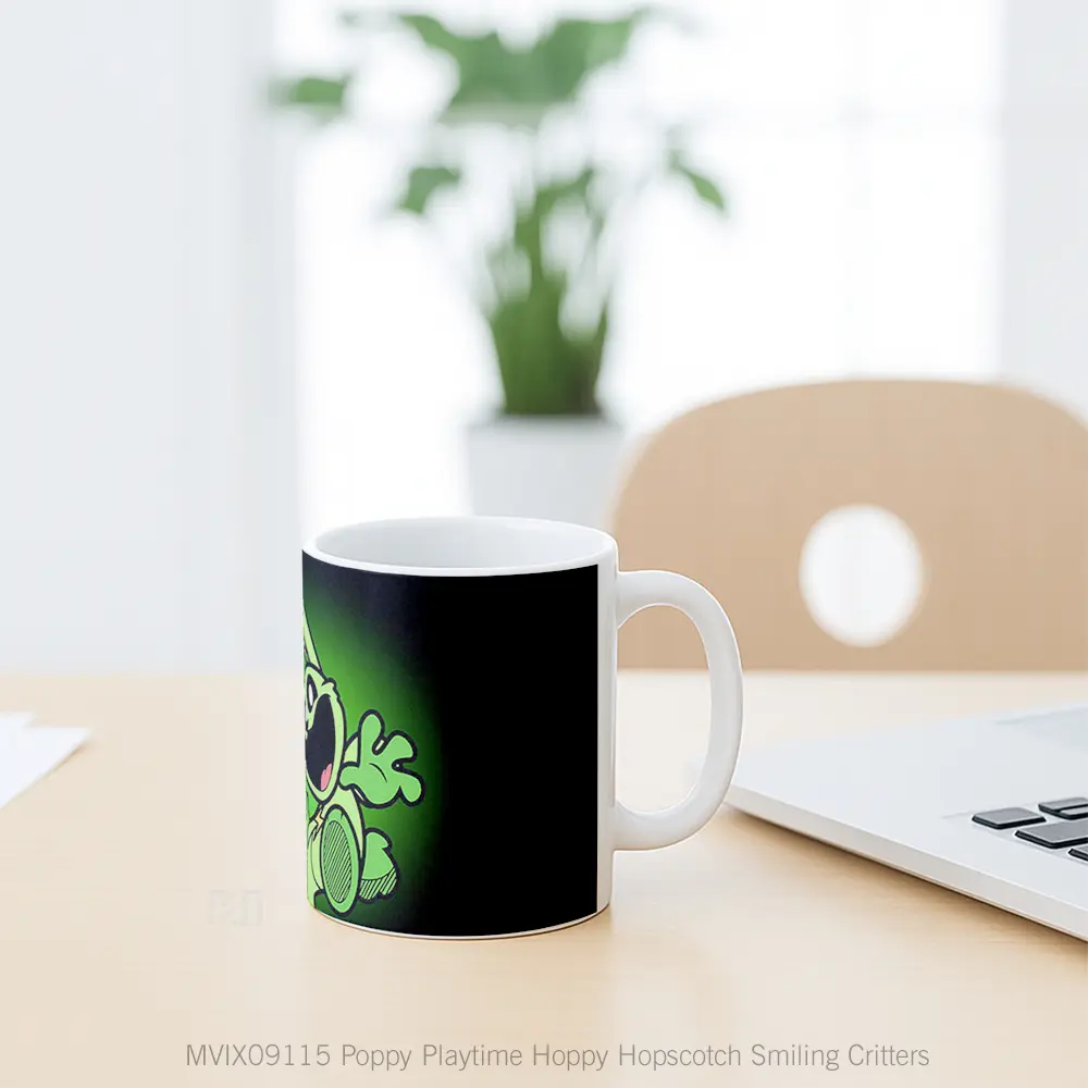 Mug Poppy Playtime Hoppy Hopscotch Smiling Critters Gelas Keramik Desain Unik - All-side / Desain