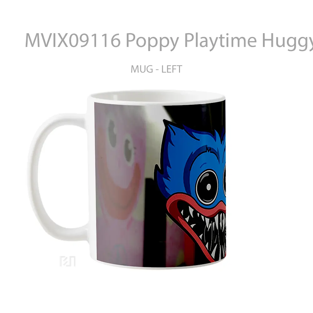 Mug Poppy Playtime Huggy Wuggy Koleksi Mug Limited Edition - All-side / Desain