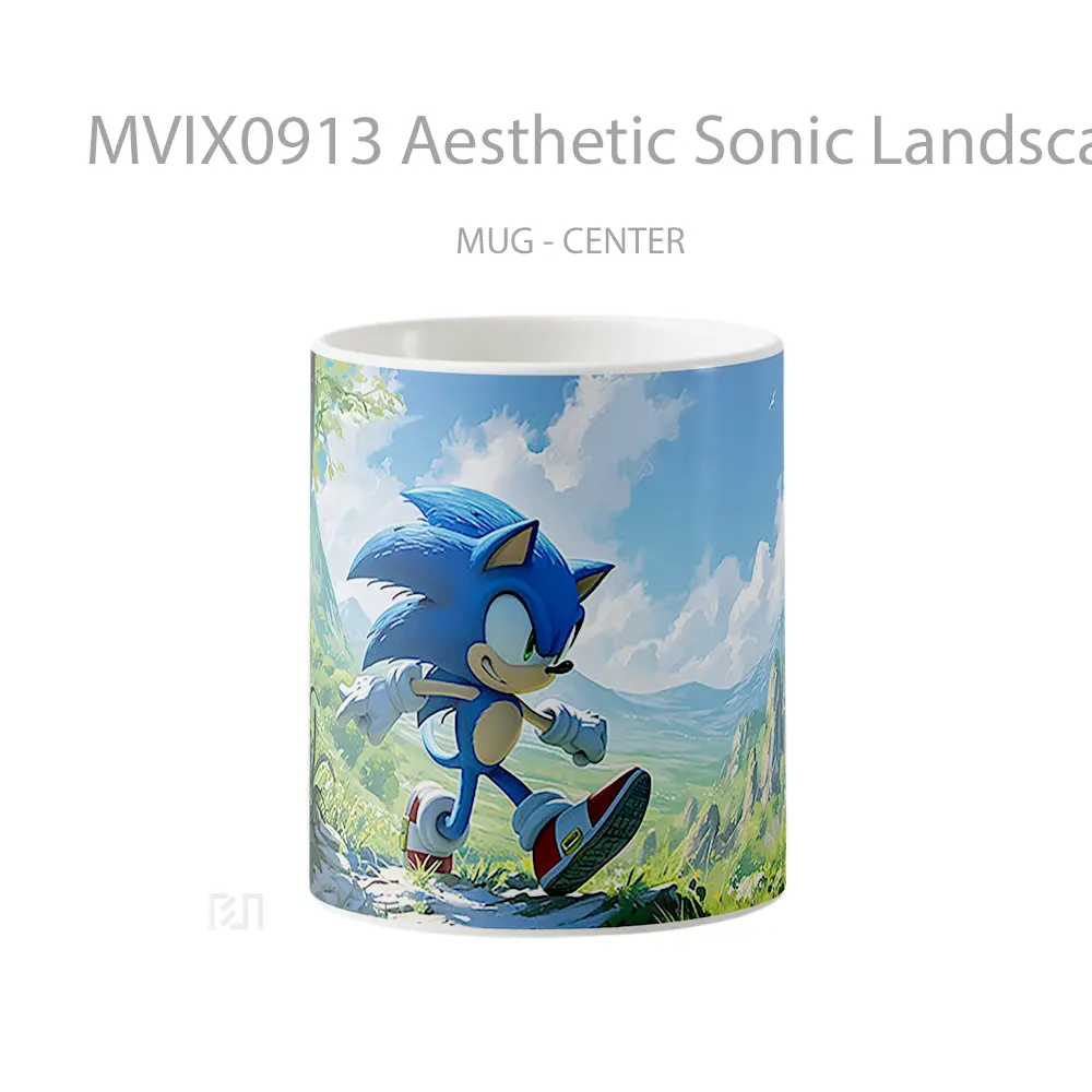 Mug Aesthetic Sonic Landscape Koleksi Mug Limited Edition