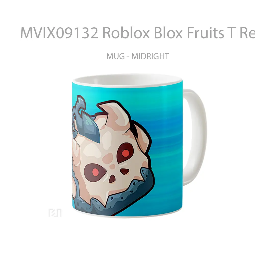 Mug Roblox Blox Fruits T Rex Mug Aesthetic Koleksi Spesial - All-side / Desain