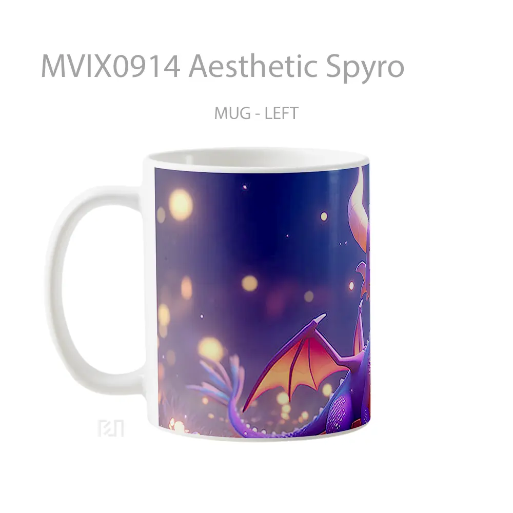 Mug Aesthetic Spyro Koleksi Mug Limited Edition - All-side / Desain