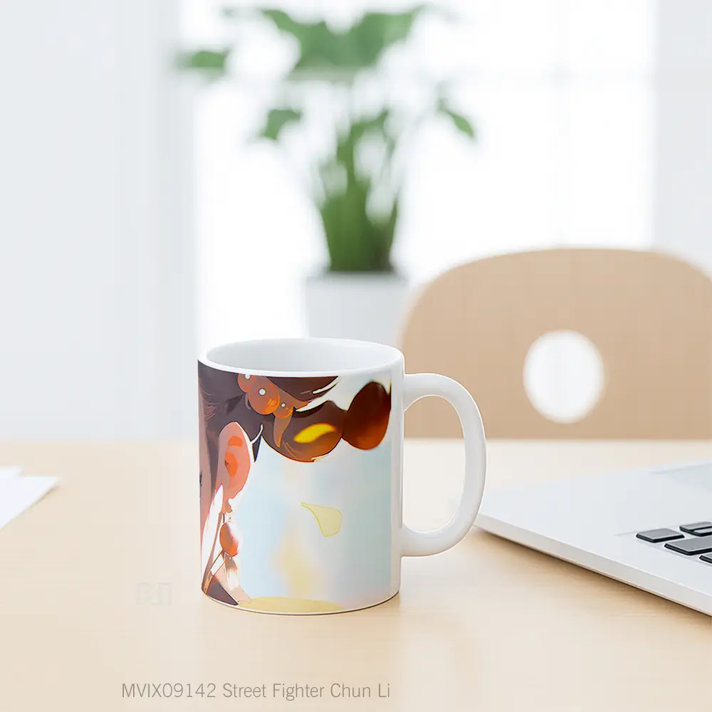 Mug Street Fighter Chun Li Hadiah Lucu dan Menarik - All-side / Desain
