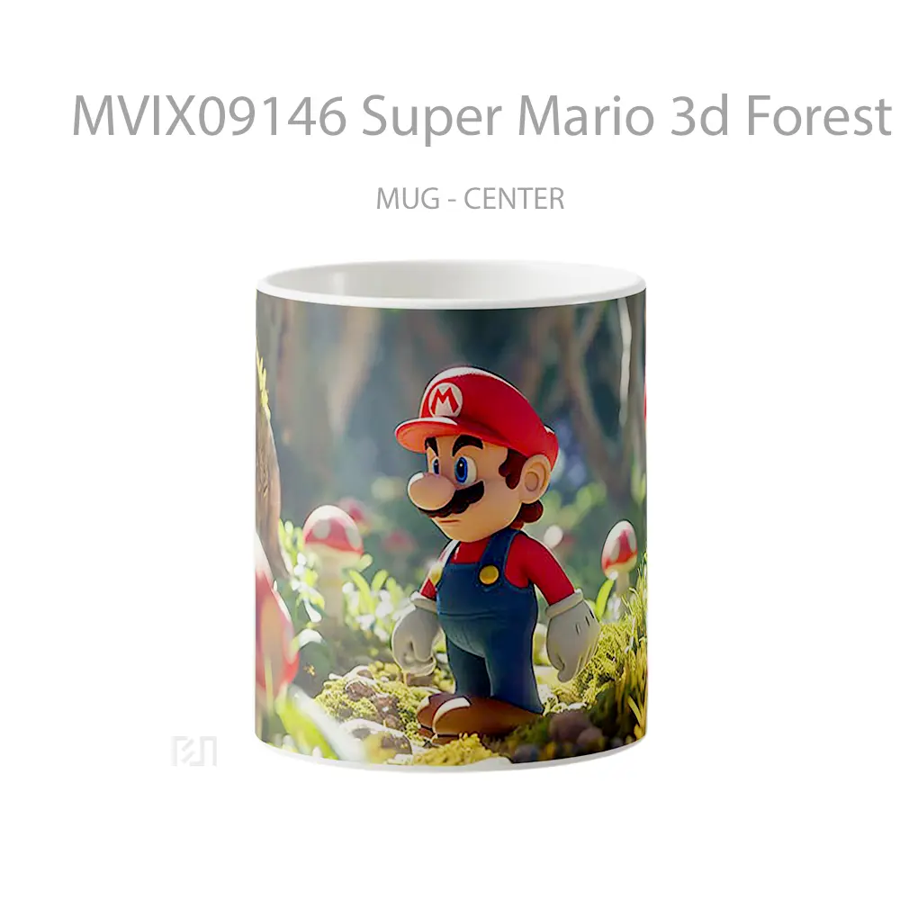 Mug Super Mario 3D Forest Hadiah Lucu dan Menarik