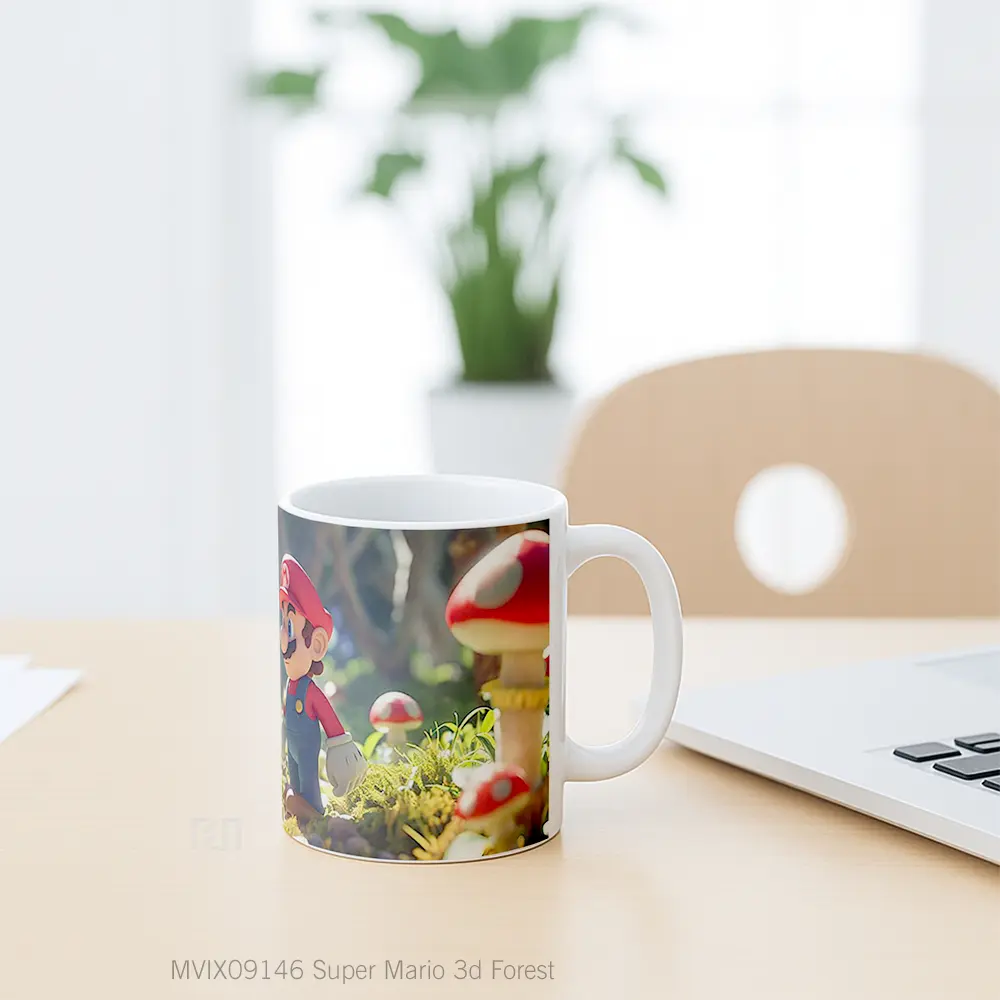 Mug Super Mario 3D Forest Hadiah Lucu dan Menarik - All-side / Desain