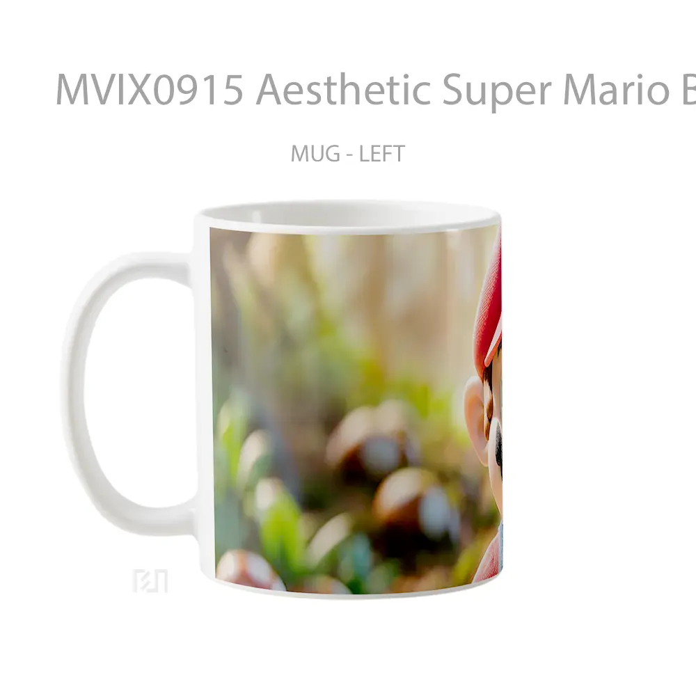 Mug Aesthetic Super Mario Blur Koleksi Mug Limited Edition - All-side / Desain