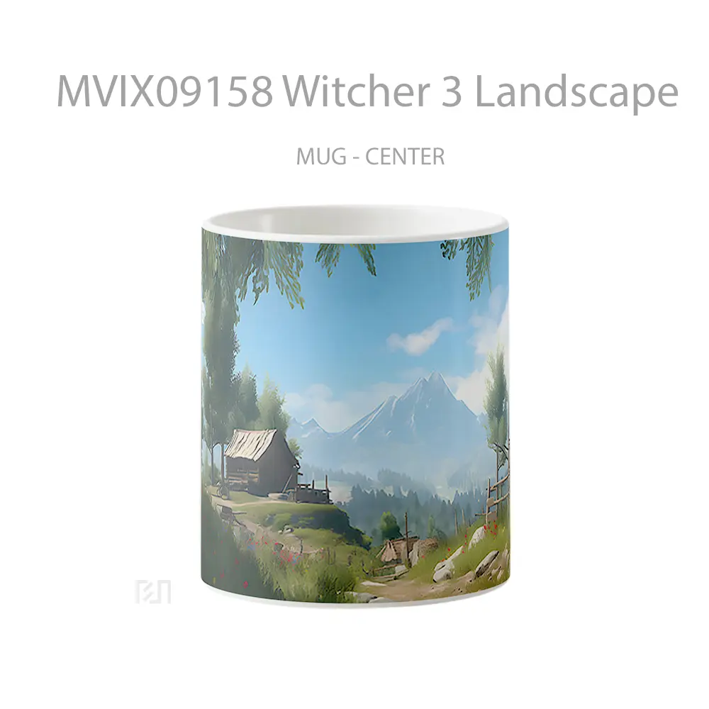 Mug Witcher 3 Landscape Koleksi Mug Limited Edition