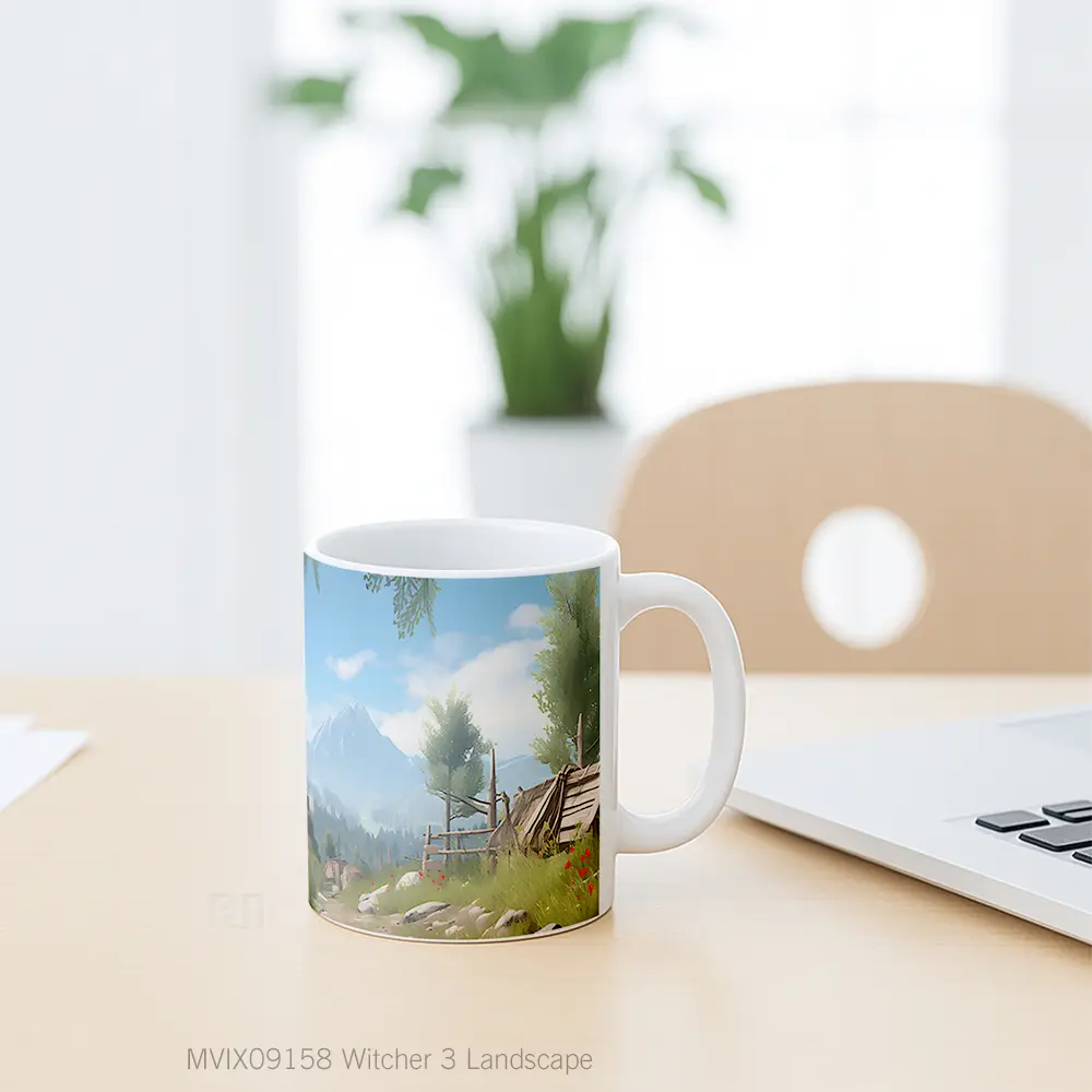Mug Witcher 3 Landscape Koleksi Mug Limited Edition - All-side / Desain