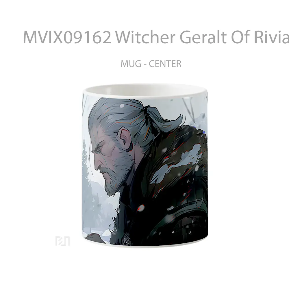 Mug Witcher Geralt Of Rivia Winter Mug Aesthetic Koleksi Spesial