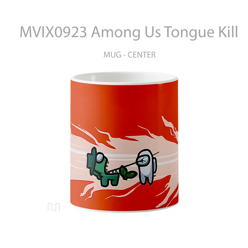 Mug Among Us Tongue Kill Hadiah Lucu dan Menarik