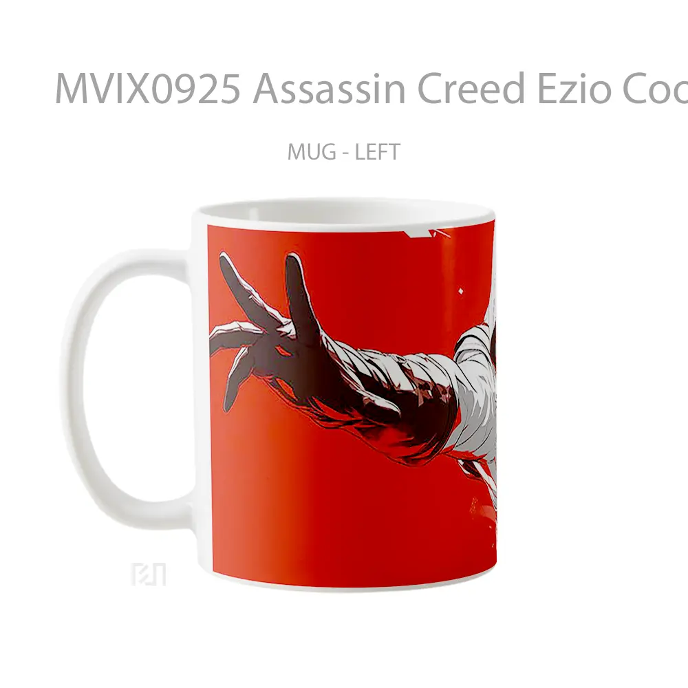 Mug Assassin Creed Ezio Cool Koleksi Mug Limited Edition - All-side / Desain