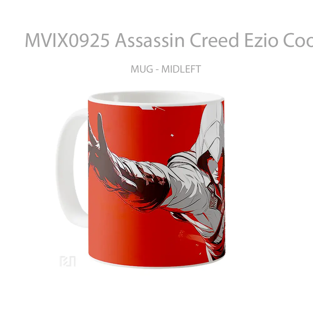 Mug Assassin Creed Ezio Cool Koleksi Mug Limited Edition - All-side / Desain