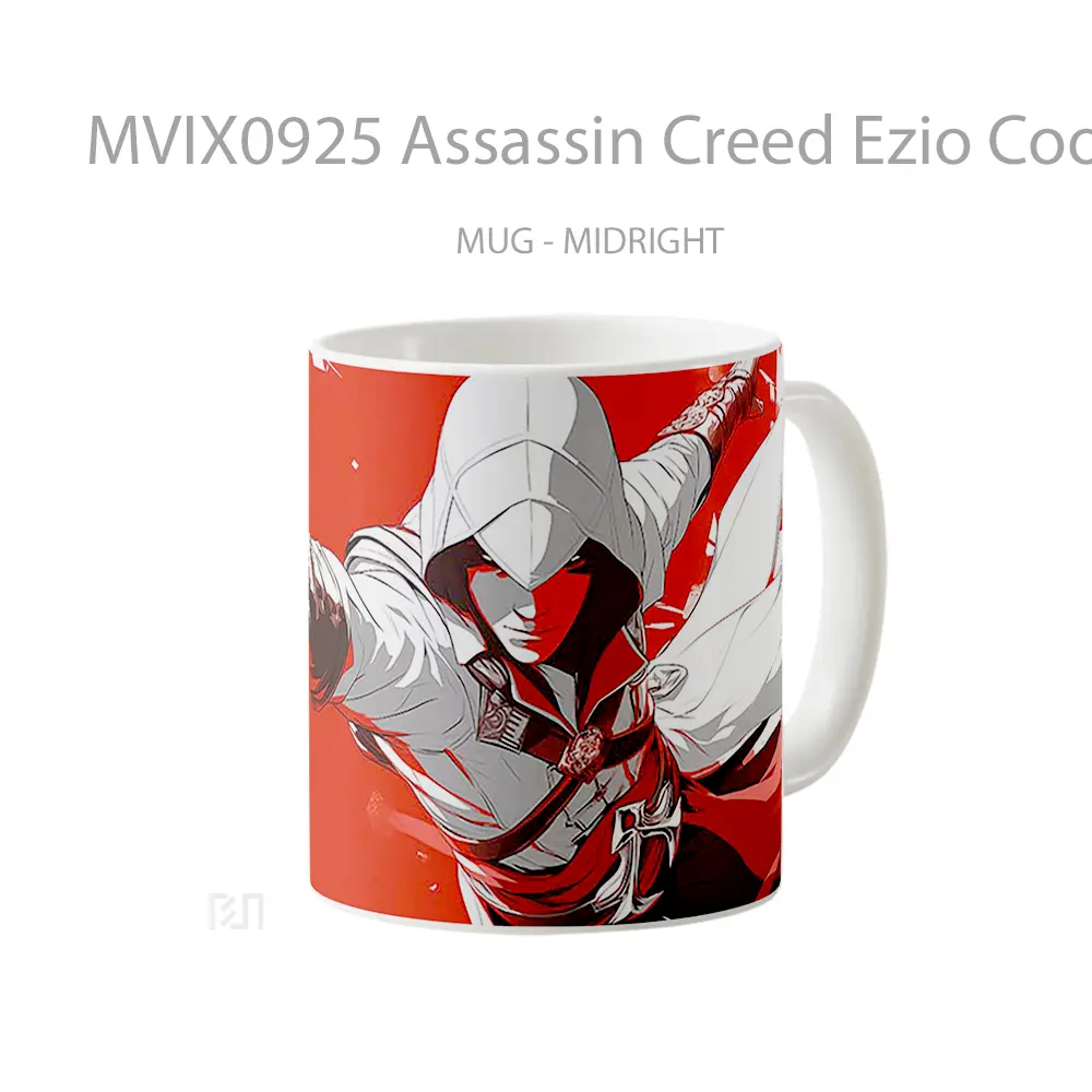 Mug Assassin Creed Ezio Cool Koleksi Mug Limited Edition - All-side / Desain