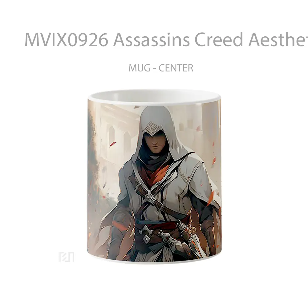 Mug Assassins Creed Aesthetic Hadiah Lucu dan Menarik