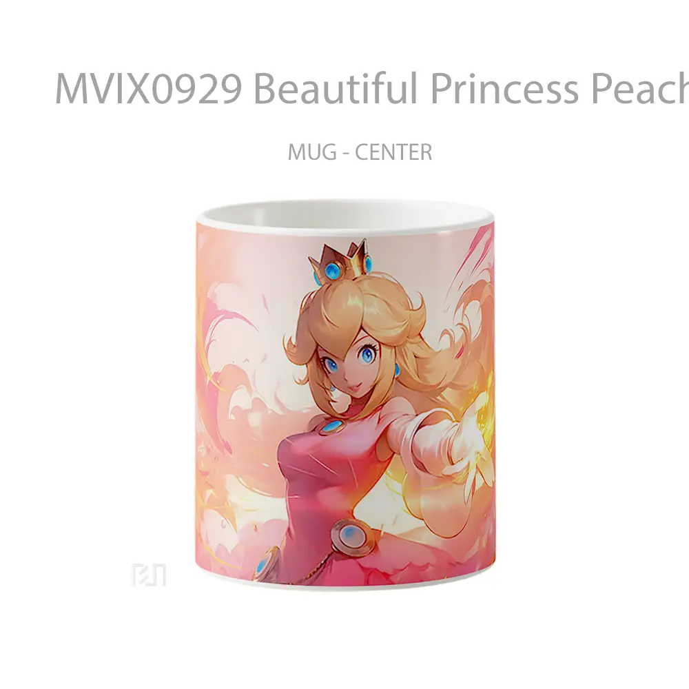 Mug Beautiful Princess Peach Koleksi Mug Limited Edition