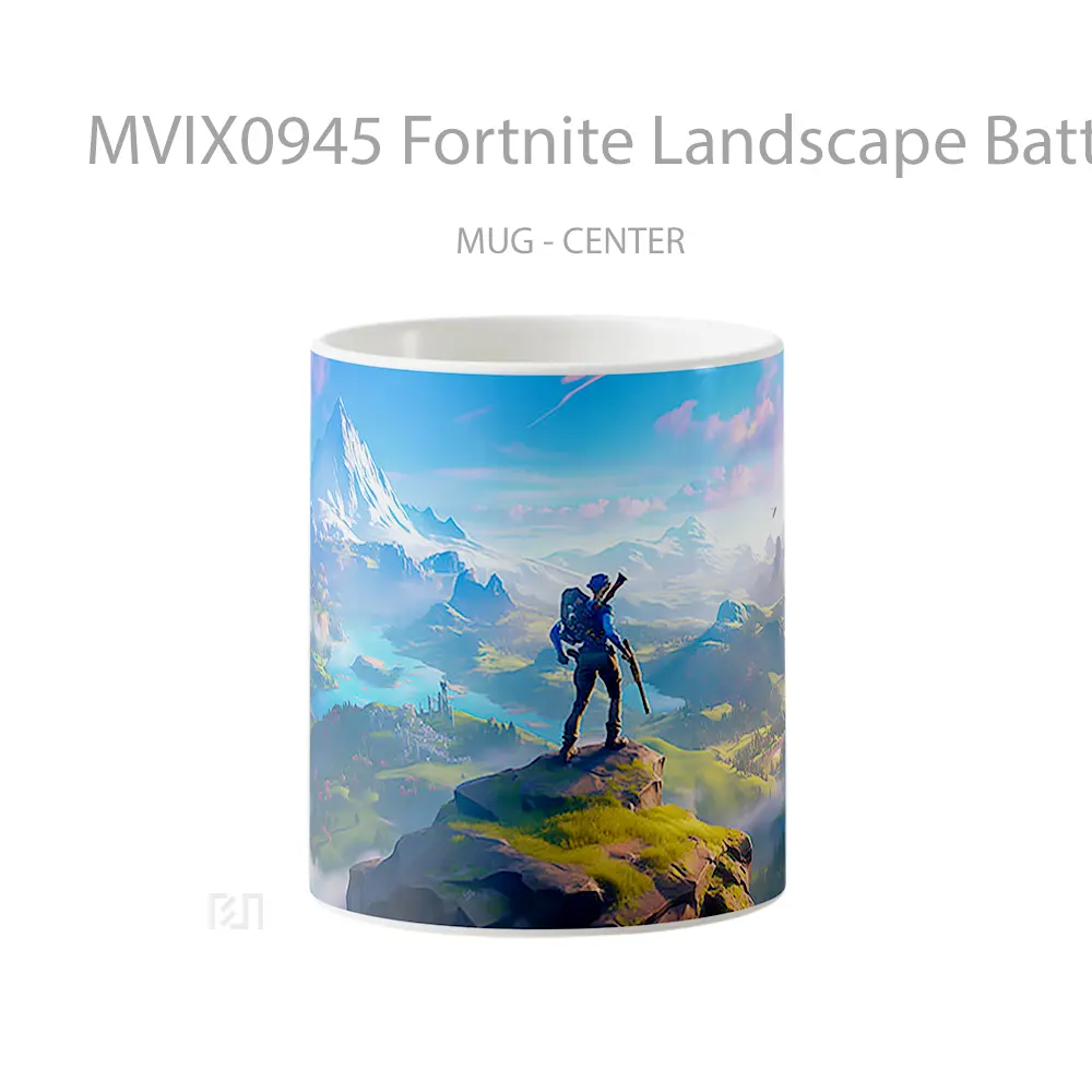 Mug Fortnite Landscape Battleground Hadiah Lucu dan Menarik