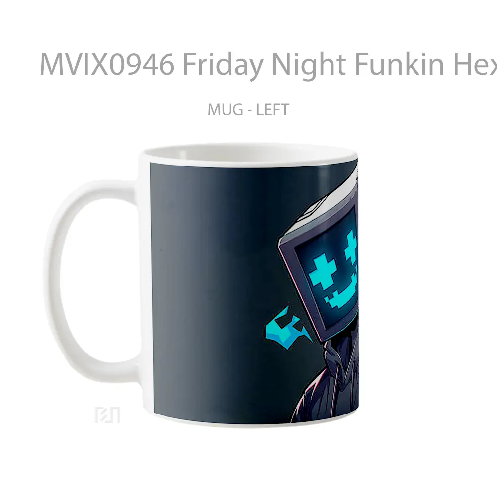 Mug Friday Night Funkin Hex In Hoodie Mug Aesthetic Koleksi Spesial - All-side / Desain