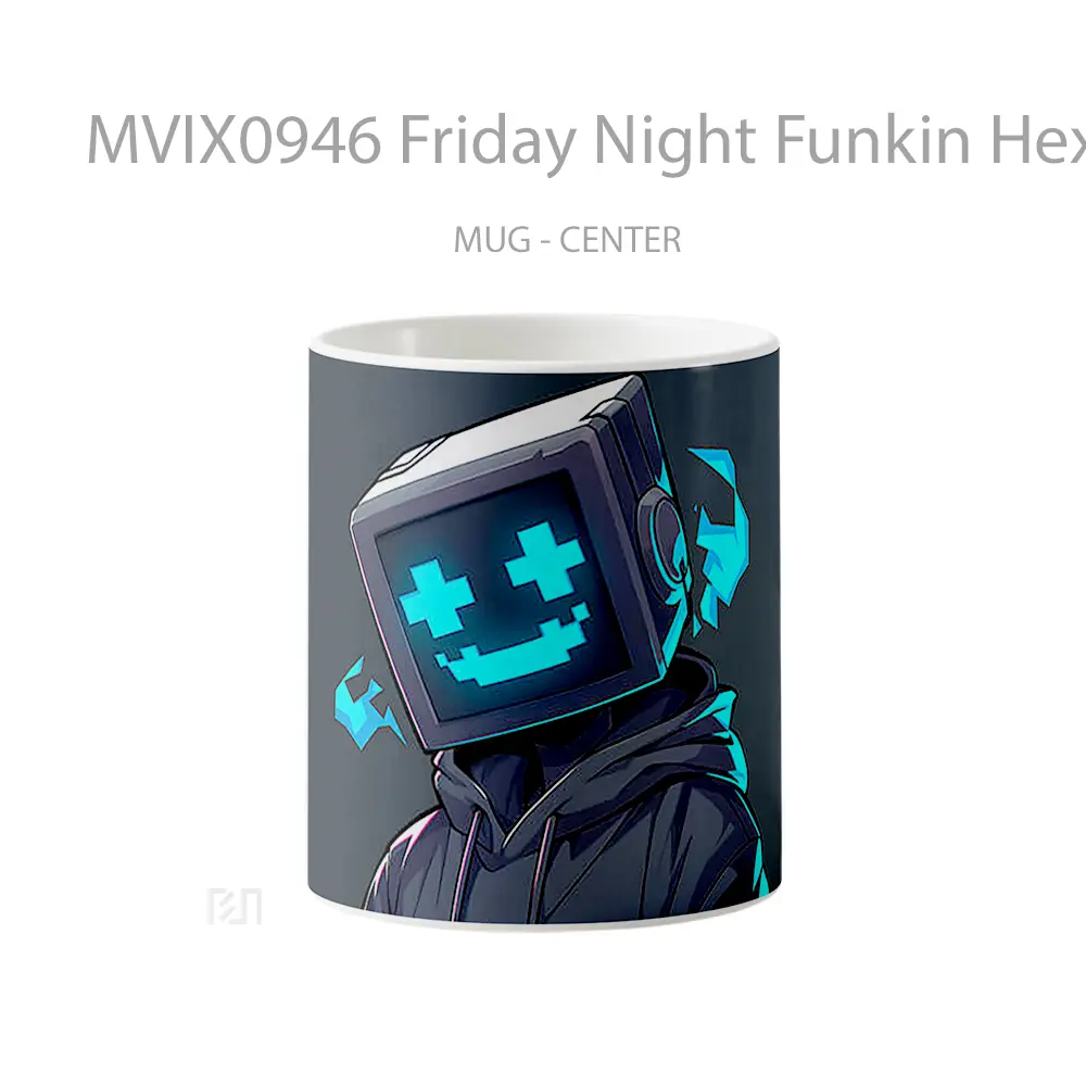 Mug Friday Night Funkin Hex In Hoodie Mug Aesthetic Koleksi Spesial