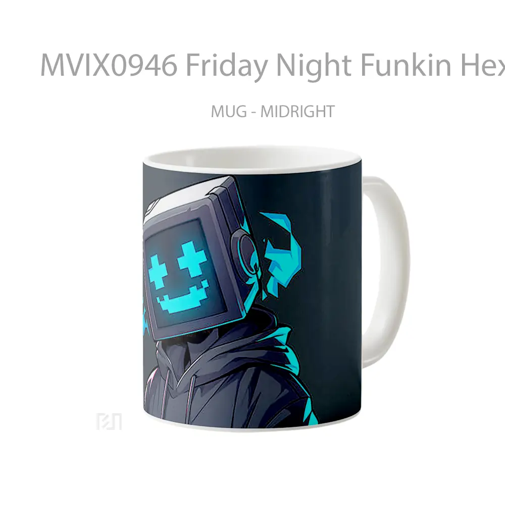 Mug Friday Night Funkin Hex In Hoodie Mug Aesthetic Koleksi Spesial - All-side / Desain
