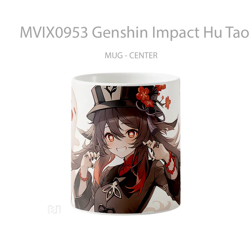 Mug Genshin Impact Hu Tao Smiling Koleksi Mug Limited Edition