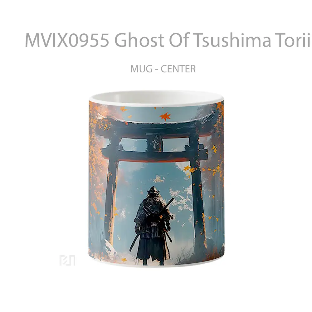 Mug Ghost Of Tsushima Torii Gate Samurai Koleksi Mug Limited Edition