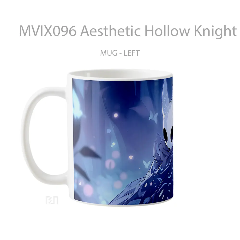 Mug Aesthetic Hollow Knight Purple Mug Aesthetic Koleksi Spesial - All-side / Desain