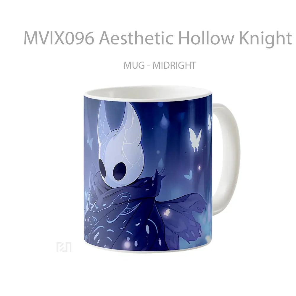 Mug Aesthetic Hollow Knight Purple Mug Aesthetic Koleksi Spesial - All-side / Desain