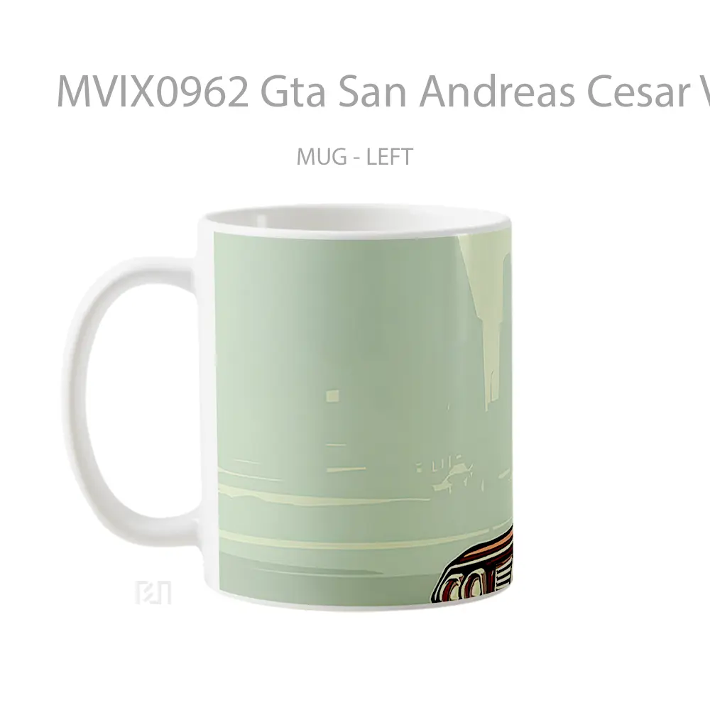 Mug Gta San Andreas Cesar Vialpando Gelas Keramik Desain Unik - All-side / Desain