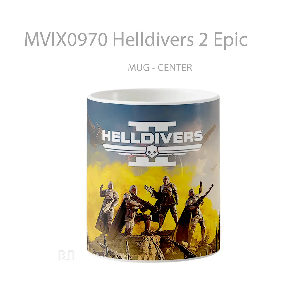Mug Helldivers 2 Epic Hadiah Lucu dan Menarik