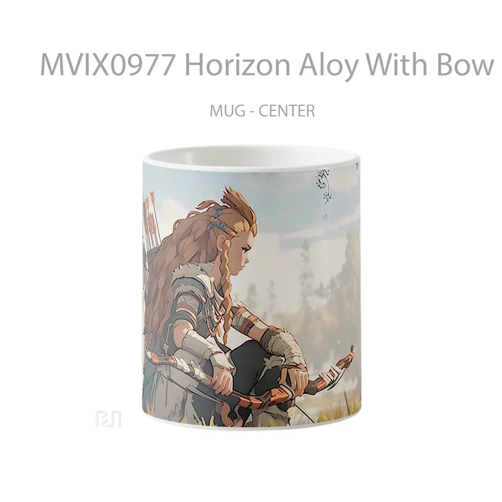Mug Horizon Aloy With Bow Hadiah Lucu dan Menarik