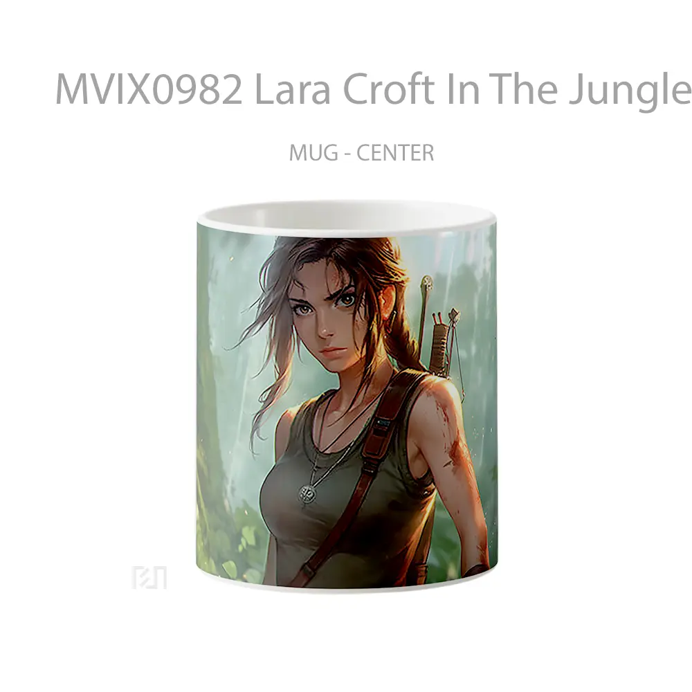 Mug Lara Croft In The Jungle Koleksi Mug Limited Edition