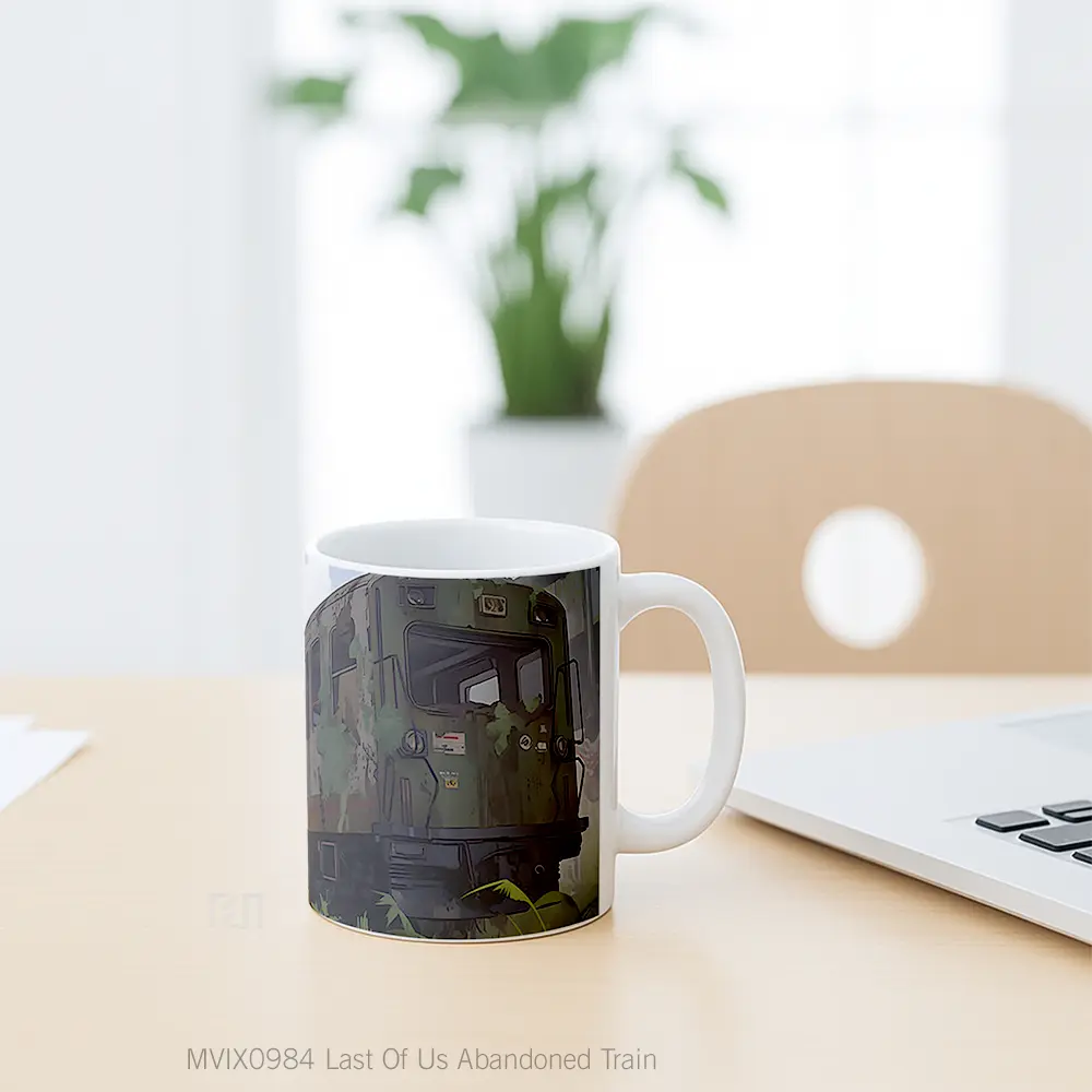 Mug Last Of Us Abandoned Train Mug Aesthetic Koleksi Spesial - All-side / Desain