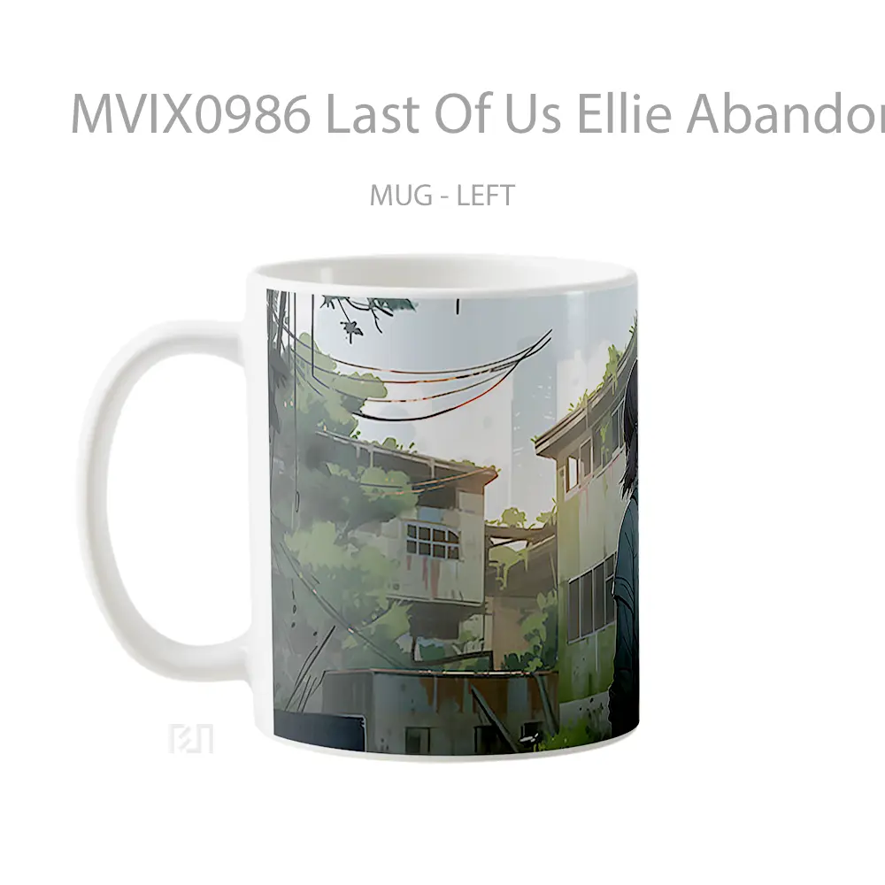 Mug Last Of Us Ellie Abandoned Houses Koleksi Mug Limited Edition - All-side / Desain
