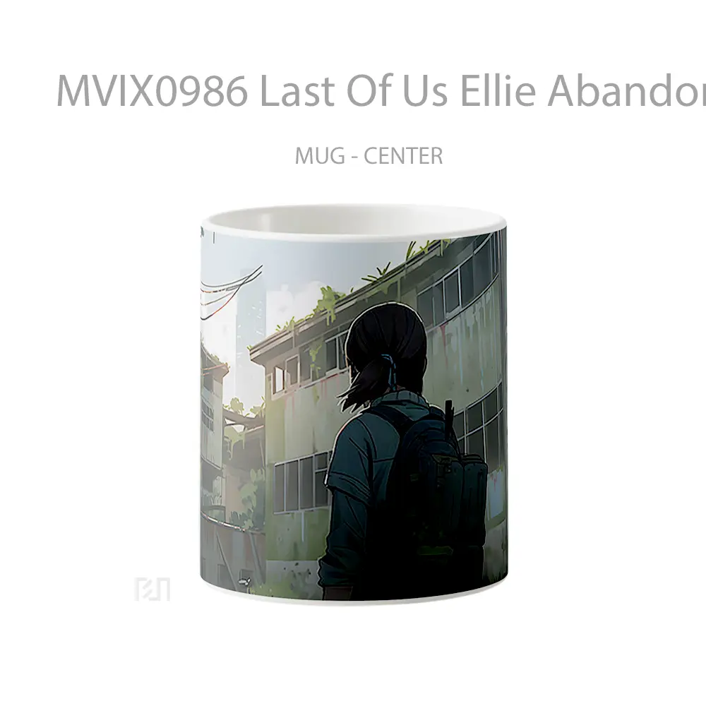 Mug Last Of Us Ellie Abandoned Houses Koleksi Mug Limited Edition