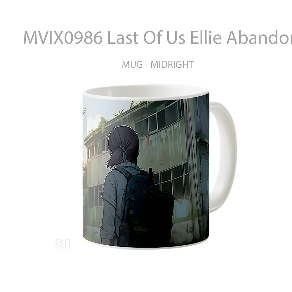 Mug Last Of Us Ellie Abandoned Houses Koleksi Mug Limited Edition - All-side / Desain