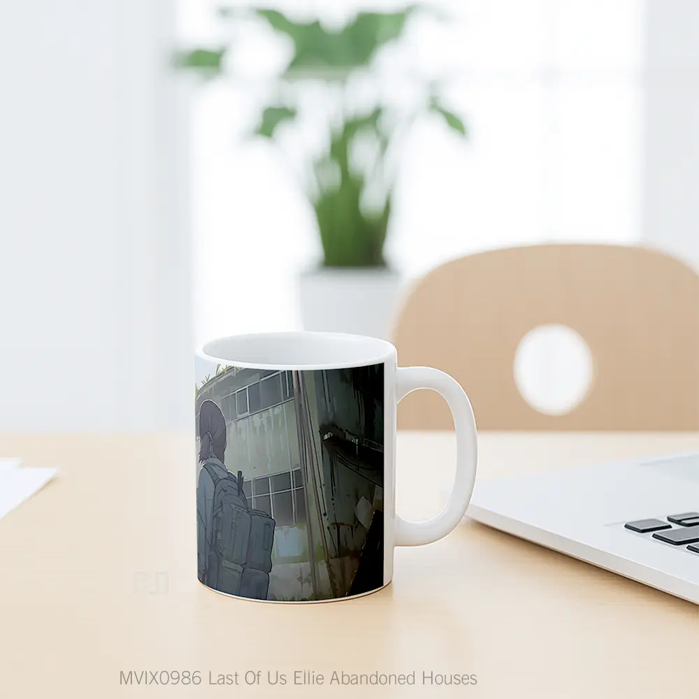 Mug Last Of Us Ellie Abandoned Houses Koleksi Mug Limited Edition - All-side / Desain