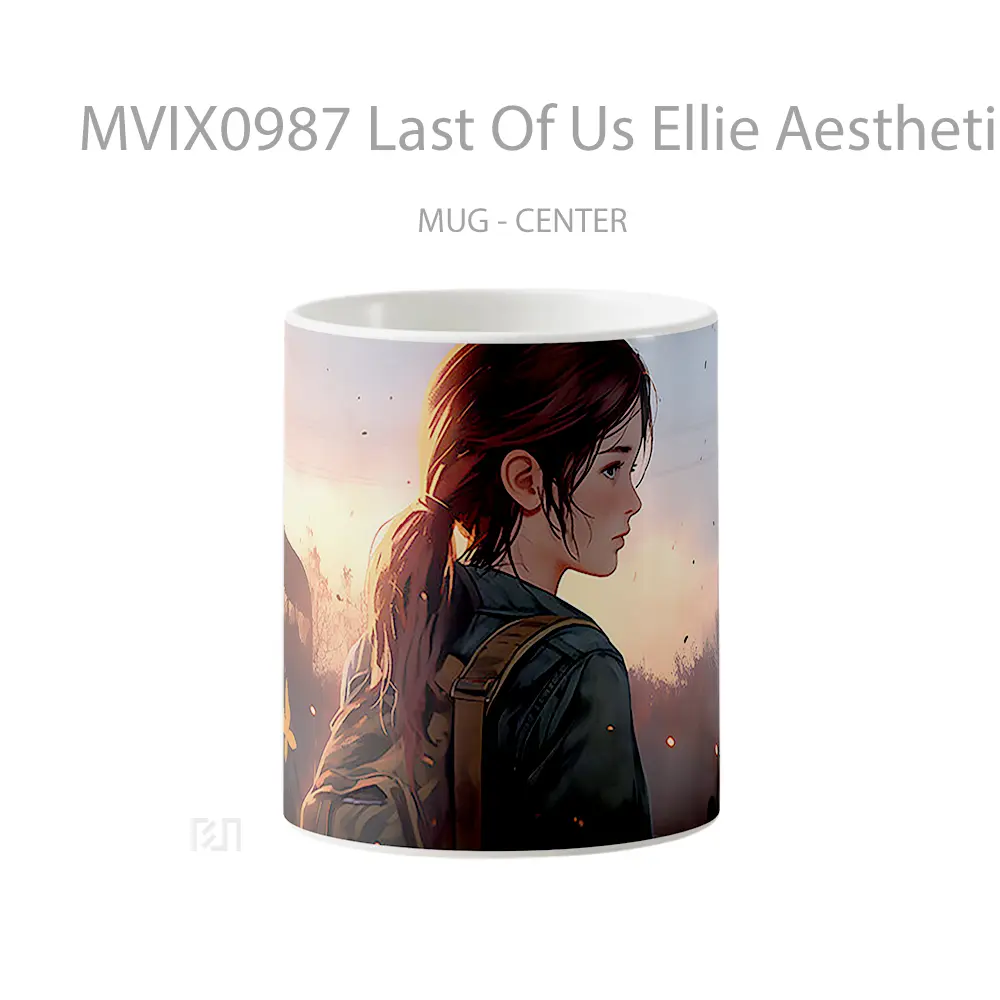 Mug Last Of Us Ellie Aesthetic Hadiah Lucu dan Menarik