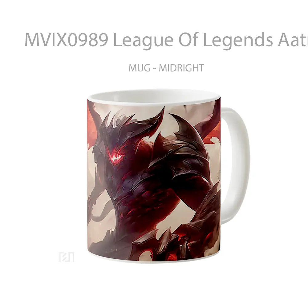Mug League Of Legends Aatrox Dark Mug Aesthetic Koleksi Spesial - All-side / Desain