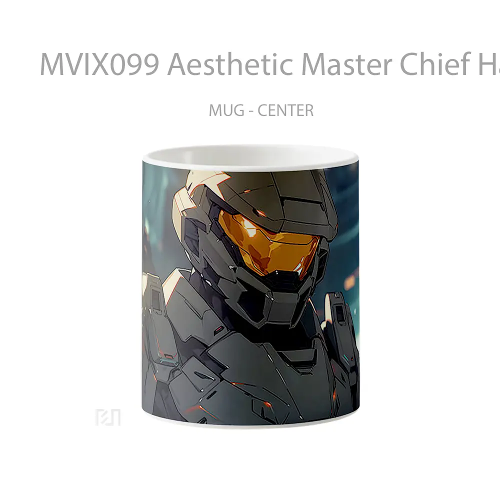 Mug Aesthetic Master Chief Halo Mug Aesthetic Koleksi Spesial