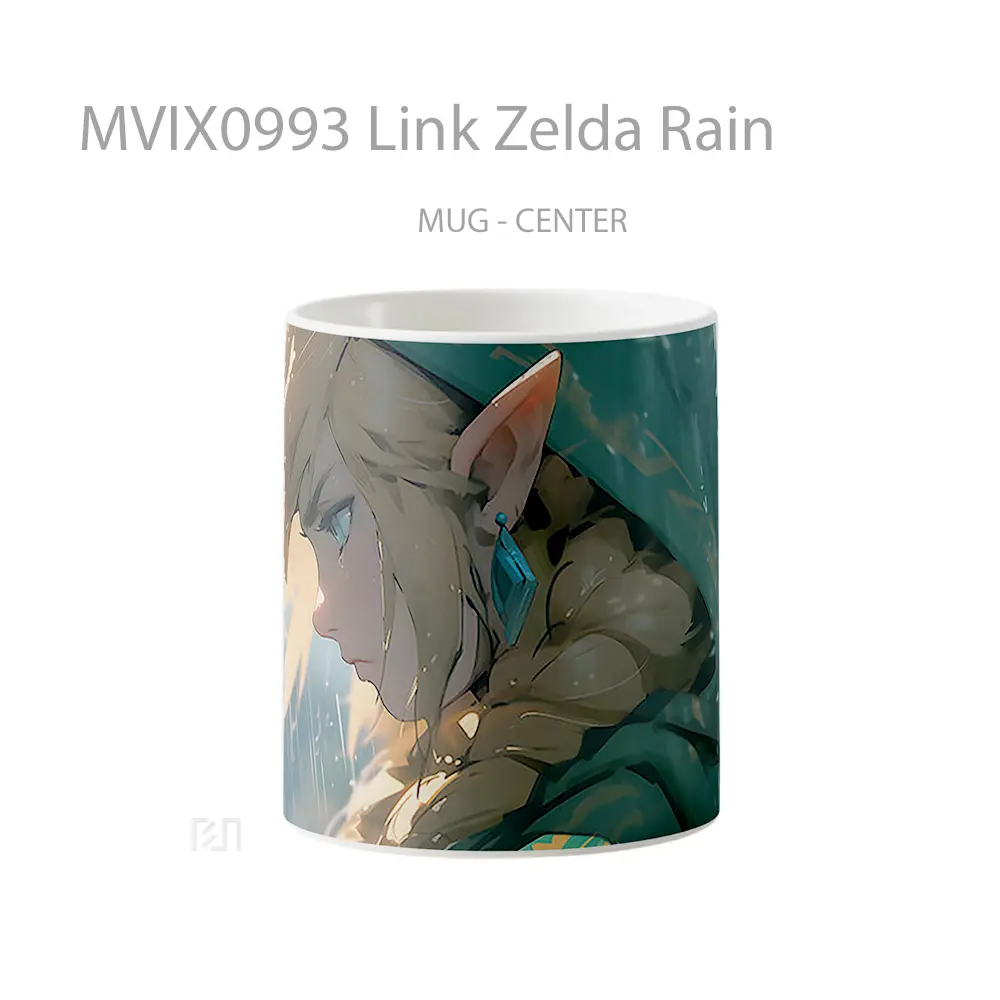 Mug Link Zelda Rain Hadiah Lucu dan Menarik