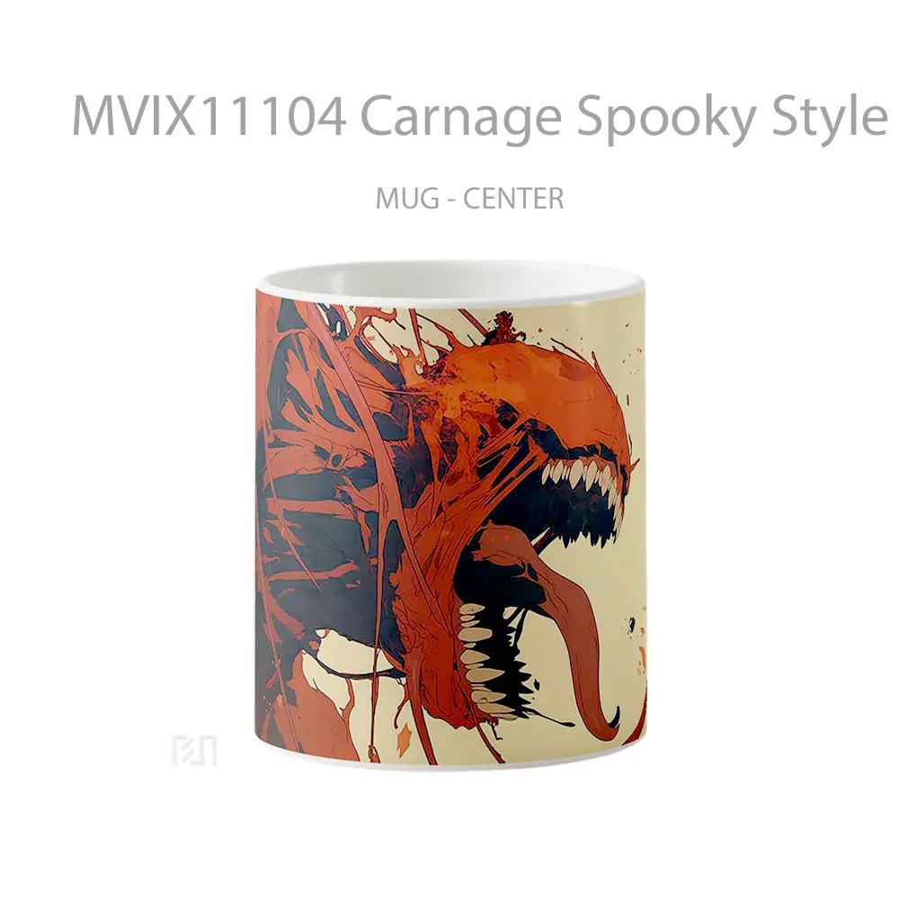 Mug Carnage Spooky Style Hadiah Lucu dan Menarik