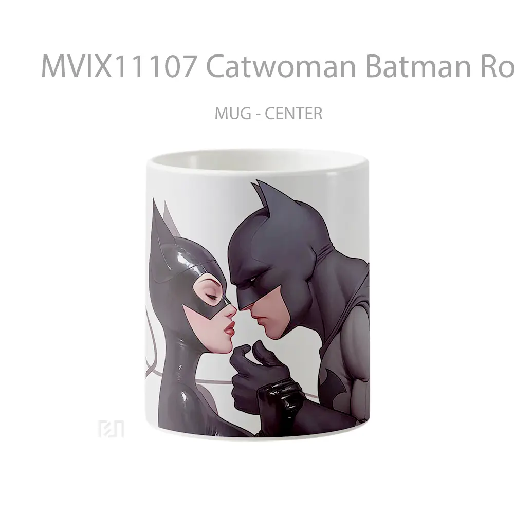 Mug Catwoman Batman Romantic Gelas Keramik Koleksi Superhero