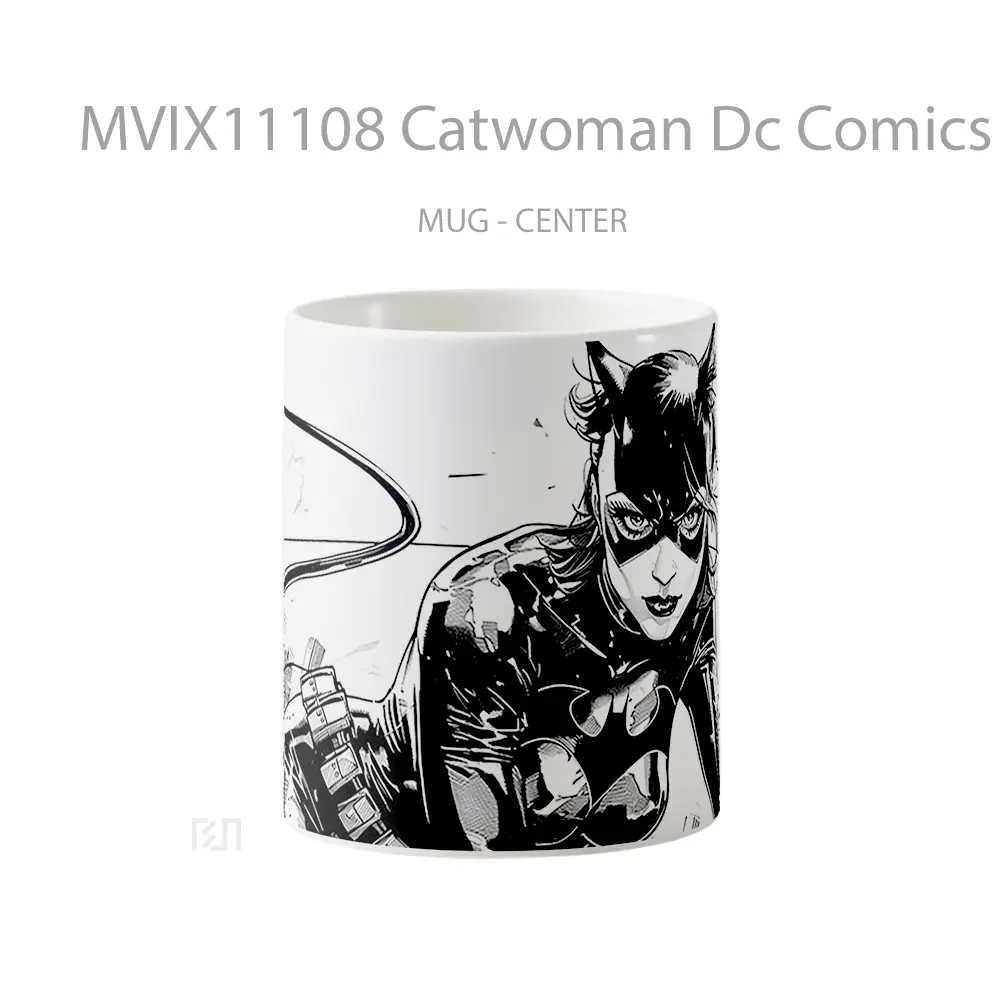 Mug Catwoman Dc Comics Hadiah Spesial Fans Superhero