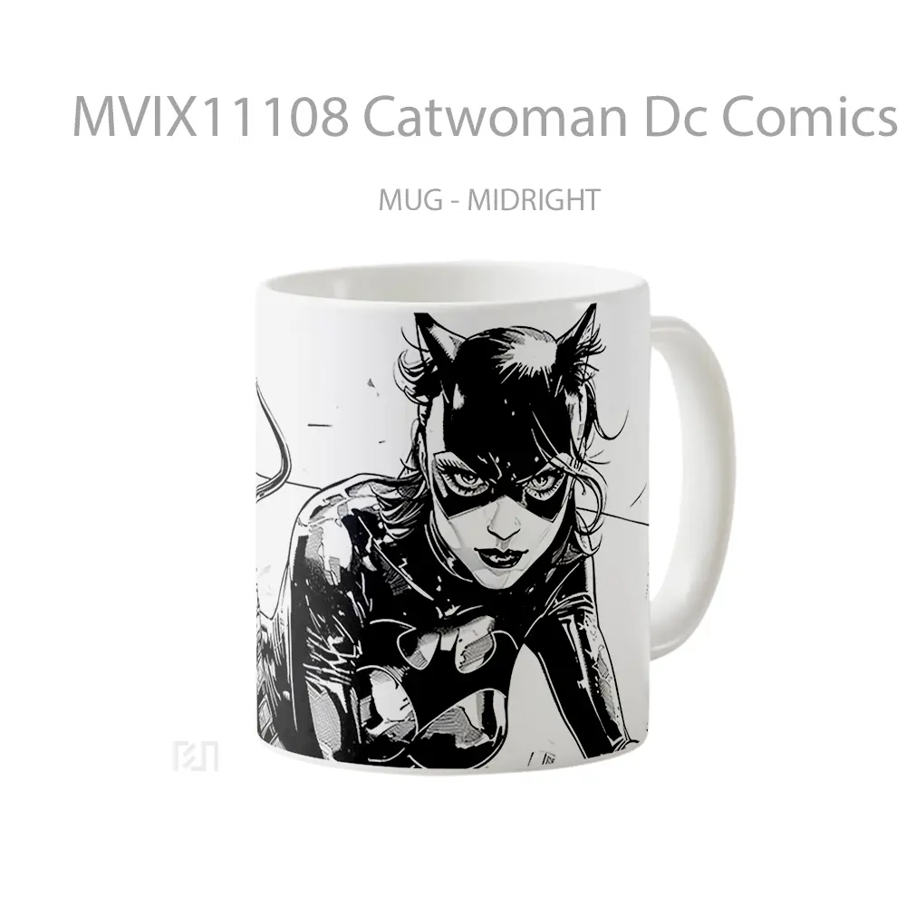 Mug Catwoman Dc Comics Hadiah Spesial Fans Superhero - All-side / Desain