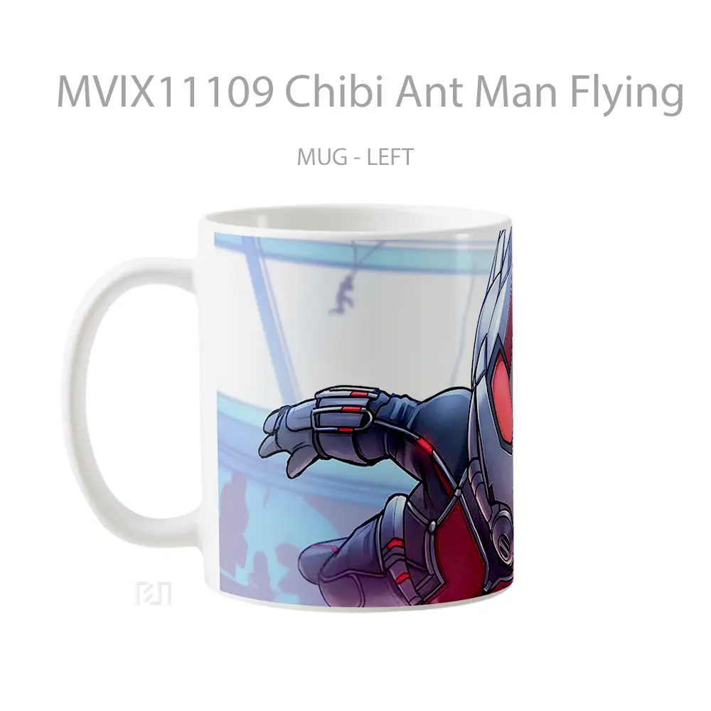 Mug Chibi Ant Man Flying Mug Aesthetic Koleksi Spesial - All-side / Desain
